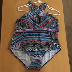 Plus Size Two Piece Bathing Suit-2XL NWOT